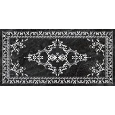 Декор Риальто серый темный декорированный лаппатированный 119,5x238,5
