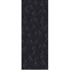 Декор Monochrome Magic черный глянцевый 30x60