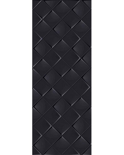 Декор Monochrome Magic черный глянцевый 30x60