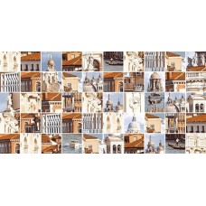 Декор Venezia бежевый мозаика 25x50