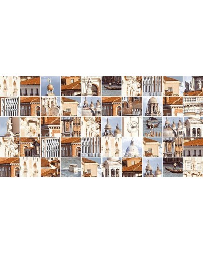Декор Venezia бежевый мозаика 25x50