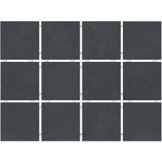 Керамогранит Амальфи черный (из 12 плиток) 9,8x9,8