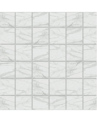 Мозаика Alba AB01 White Неполированный 5х5