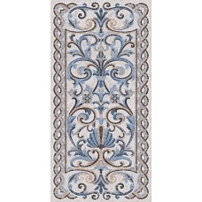 Керамогранит Мозаика синий декорированный лаппатированный 119,5x238,5