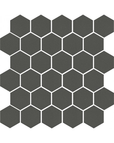 Керамогранит Агуста серый темный натуральный из 30 частей 29,7x29,8