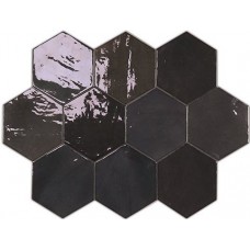 Плитка Zellige Hexa Graphite 10,8x12,4