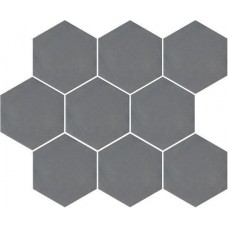 Керамогранит Тюрен серый темный полотно из 9 частей 12х10,4 31x37