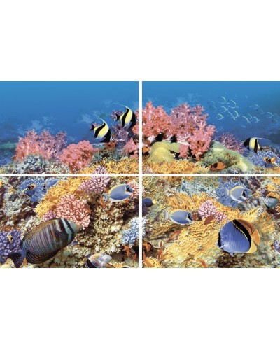 Панно Alba Reef-1 (из 4-х плиток) 40x60
