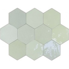 Плитка Zellige Hexa Mint 10,8x12,4