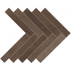 Декор Dwell Brown Leather Herringbone 36,2x41,2