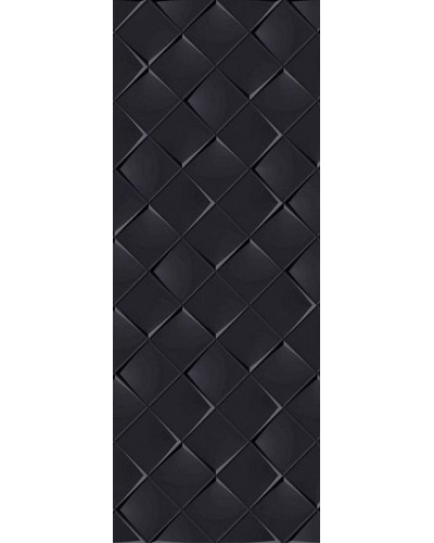 Декор Monochrome Magic черный матовый 30x60