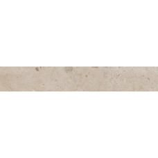 Плинтус Про Лаймстоун бежевый темный натуральный обрезной 9,5x60