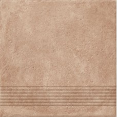 Ступень Carpet темно-бежевый рельеф 29,8x29,8
