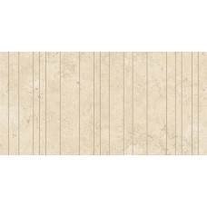 Декор Marvel Travertine Sand Cross Chiselled Urban Grid 29,5x60