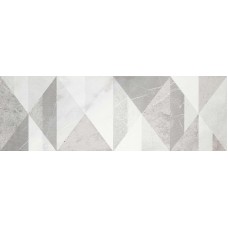 Декор Evolutionmarble Wall Decoro Tangram White Rhino 32,5x97,7