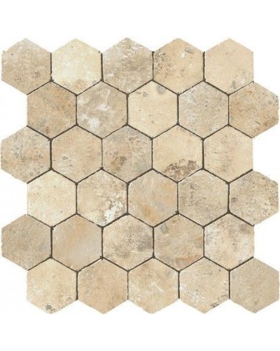Декор Aix Blanc Honeycomb Tumbled 30x31