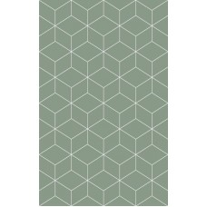 Плитка Веста зеленый низ 02 25x40