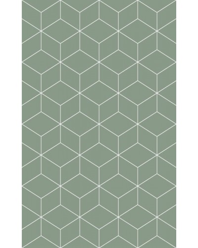 Плитка Веста зеленый низ 02 25x40