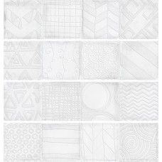 Декор Alchimia Decor White Brillo 7,5x30