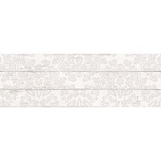 Плитка Шебби Шик декор белый 20x60