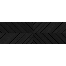 Плитка Мелум черный 25x75