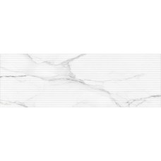 Плитка Marble glossy white wall 02 30x90