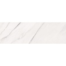 Плитка Carrara Chic белый рельеф 29x89