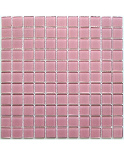 Мозаика Pink glass 2,5x2,5