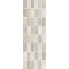 Декор Fiori Grigio Мозаика светло-серый 20x60