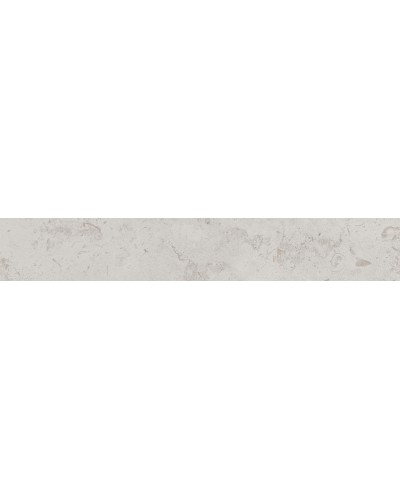 Плинтус Про Лаймстоун серый светлый натуральный обрезной 9,5x60