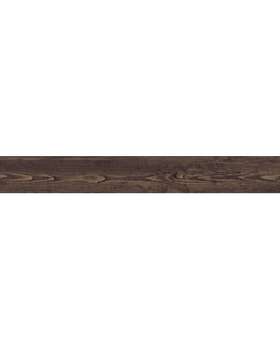 Керамогранит Гранд Вуд коричневый темный обрезной 20x160