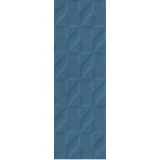 Плитка Outfit Struttura Tetris 3D Blue 25x76