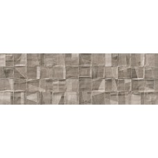 Плитка Nerina Slash серый рельеф 29x89