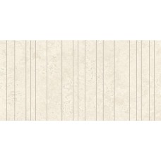 Декор Marvel Travertine White Cross Chiselled Urban Grid 29,5x60
