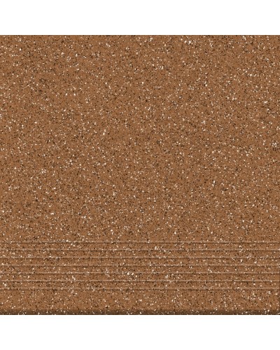Ступень Milton коричневый рельеф 29,8x29,8